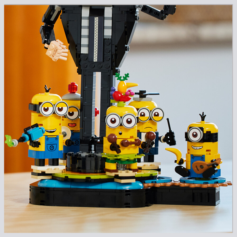 LEGO Minions - Klossebygd Gru og Minions 9+