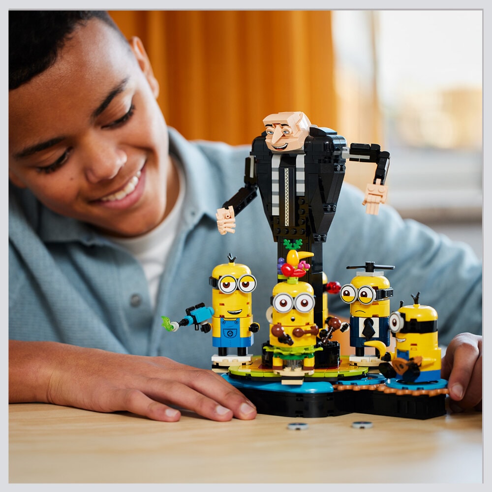 LEGO Minions - Klossebygd Gru og Minions 9+