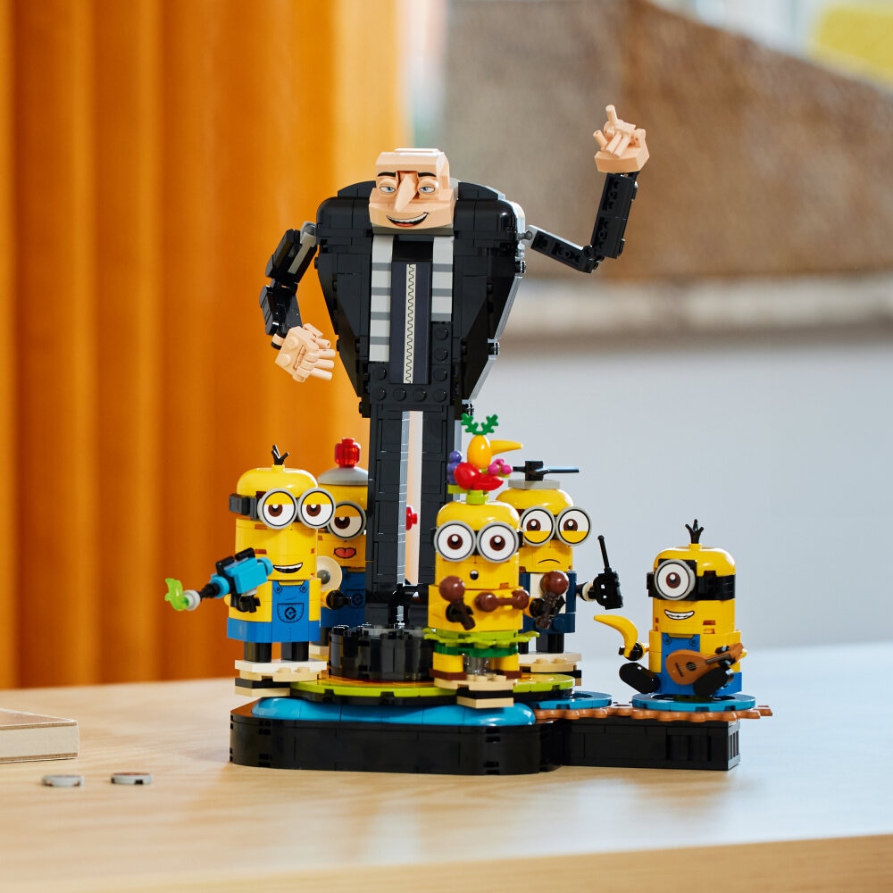 LEGO Minions - Klossebygd Gru og Minions 9+