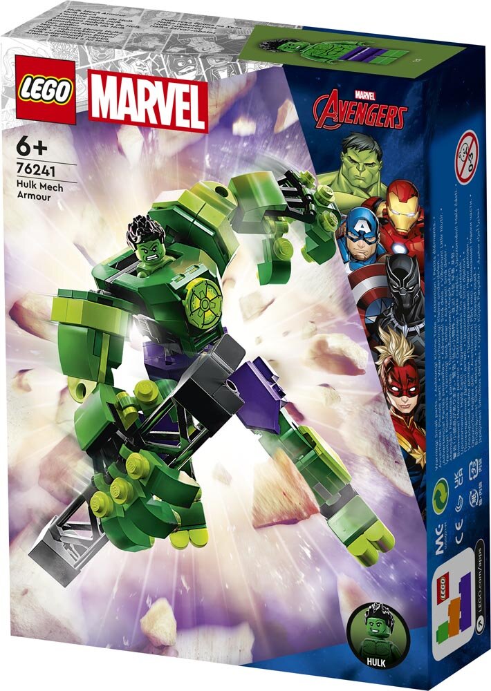 LEGO Marvel - Hulks robotdrakt 6+