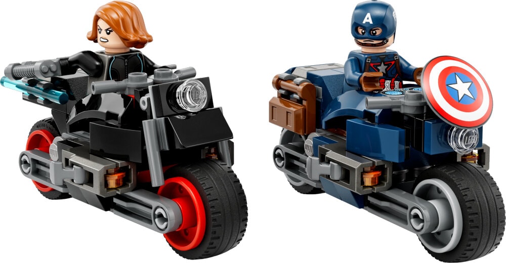 LEGO Avengers - Motorsyklene til Black Widow og Captain America 6+