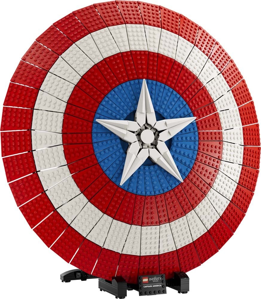 LEGO Marvel - Captain Americas skjold 18+