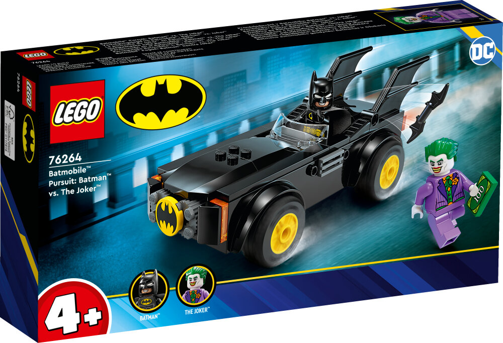 LEGO Batman - Batmobil-jakt: Batman mot Jokeren 4+