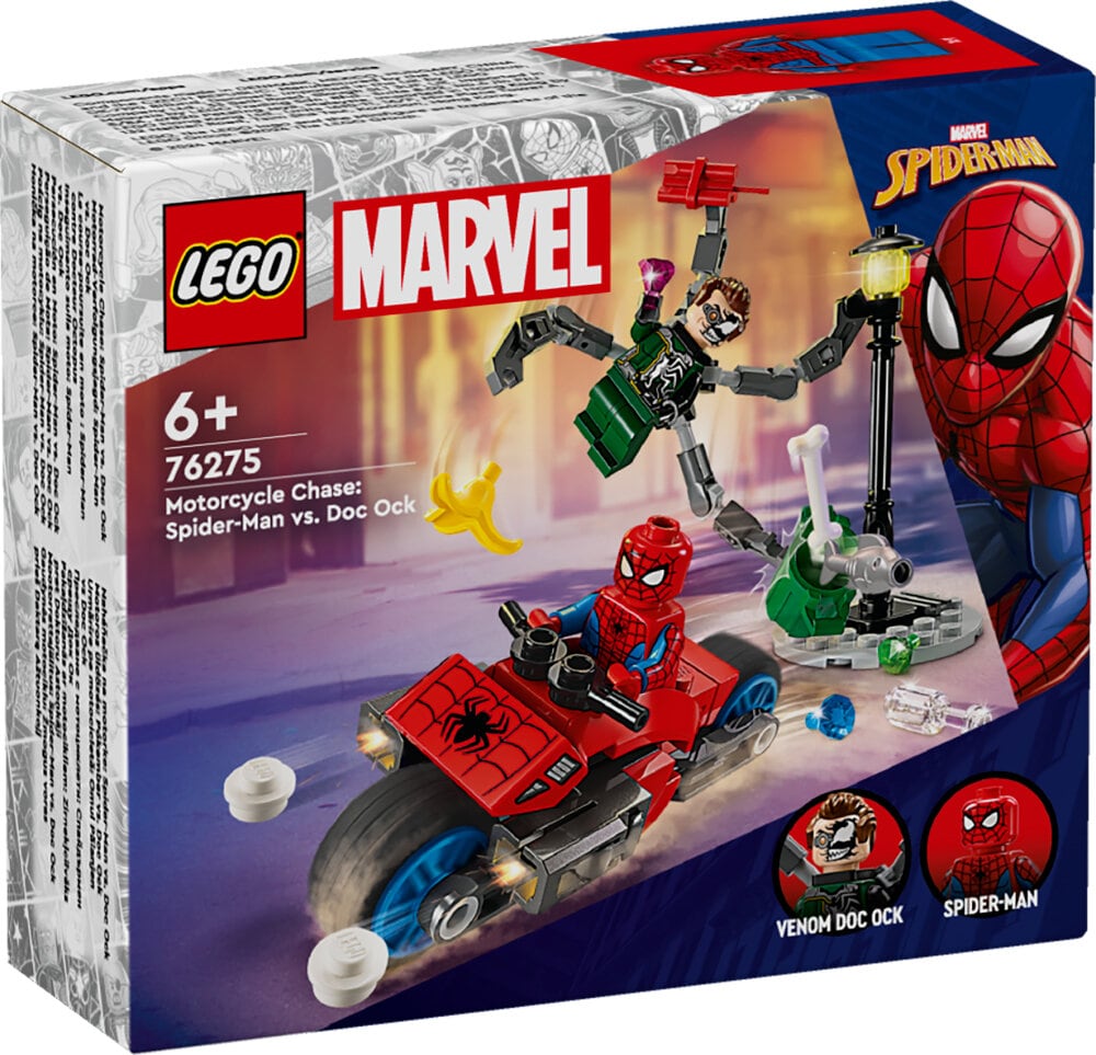 LEGO Marvel - Motorsykkeljakt: Spider-Man mot Doc Ock 6+