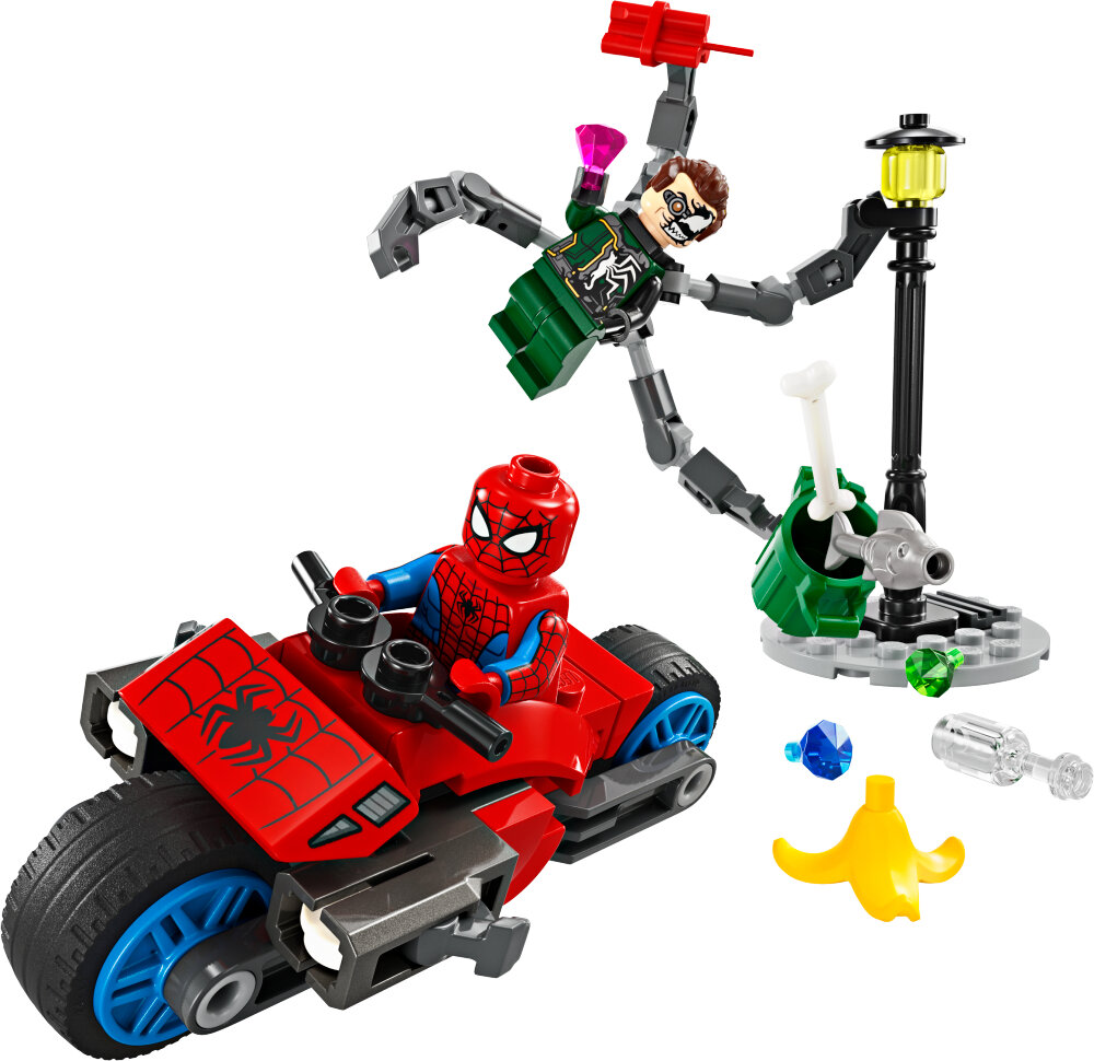 LEGO Marvel - Motorsykkeljakt: Spider-Man mot Doc Ock 6+