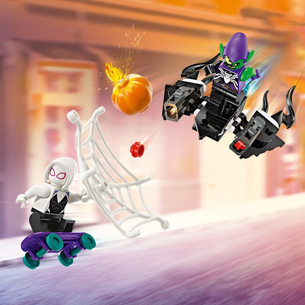 LEGO Marvel - Spider-Mans racerbil og Venom Green Goblin 7+