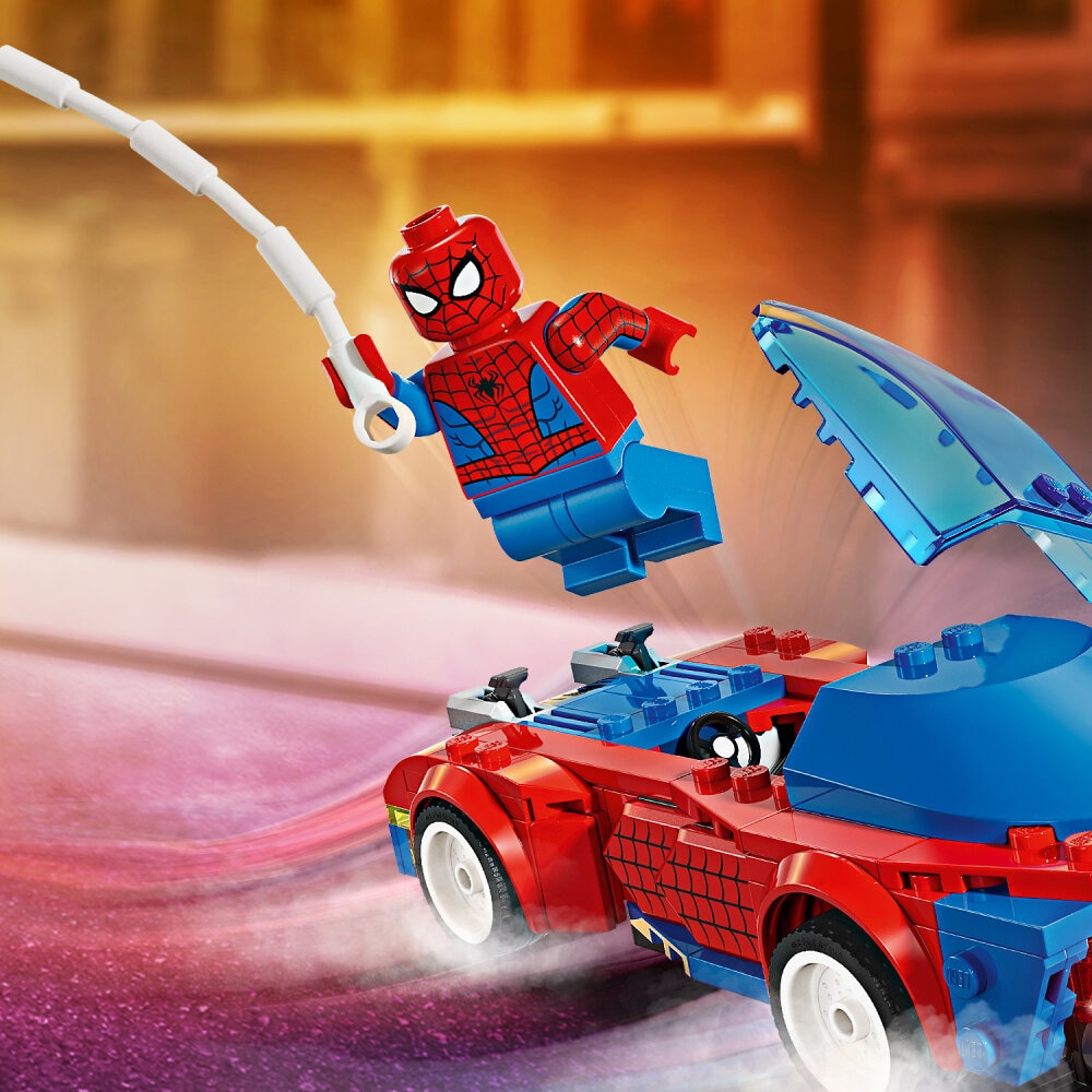 LEGO Marvel - Spider-Mans racerbil og Venom Green Goblin 7+