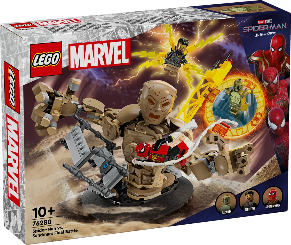 LEGO Marvel - Spider-Man mot Sandman: Sluttoppgjøret 10+