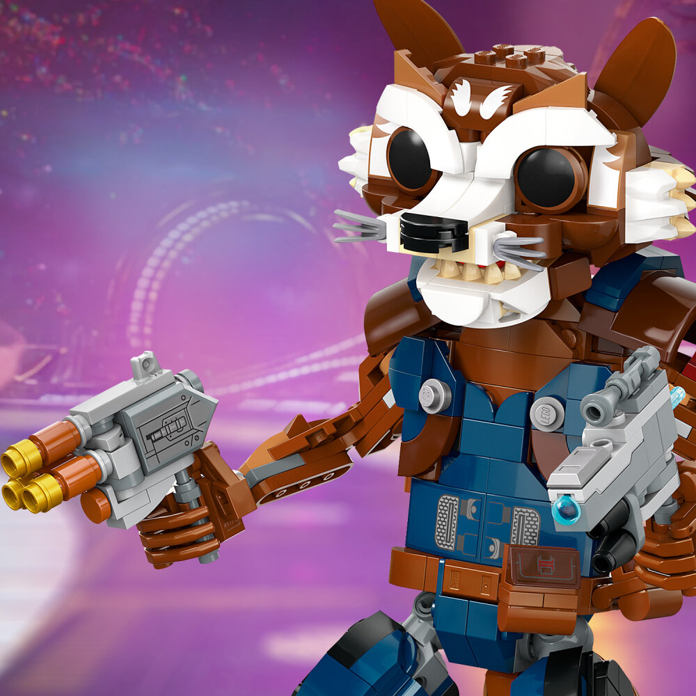 LEGO Marvel - Rocket og Groot som liten 10+