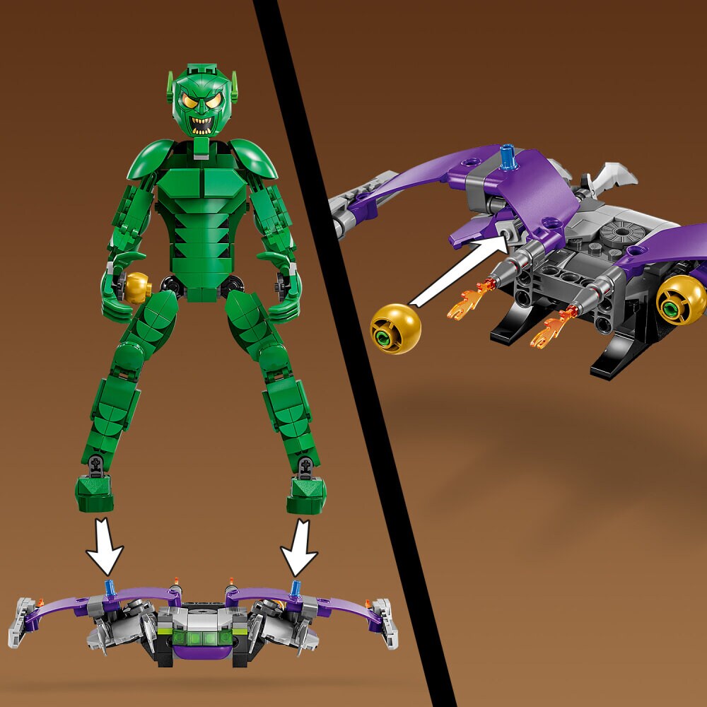 LEGO Marvel - Byggefigur av Green Goblin 8+