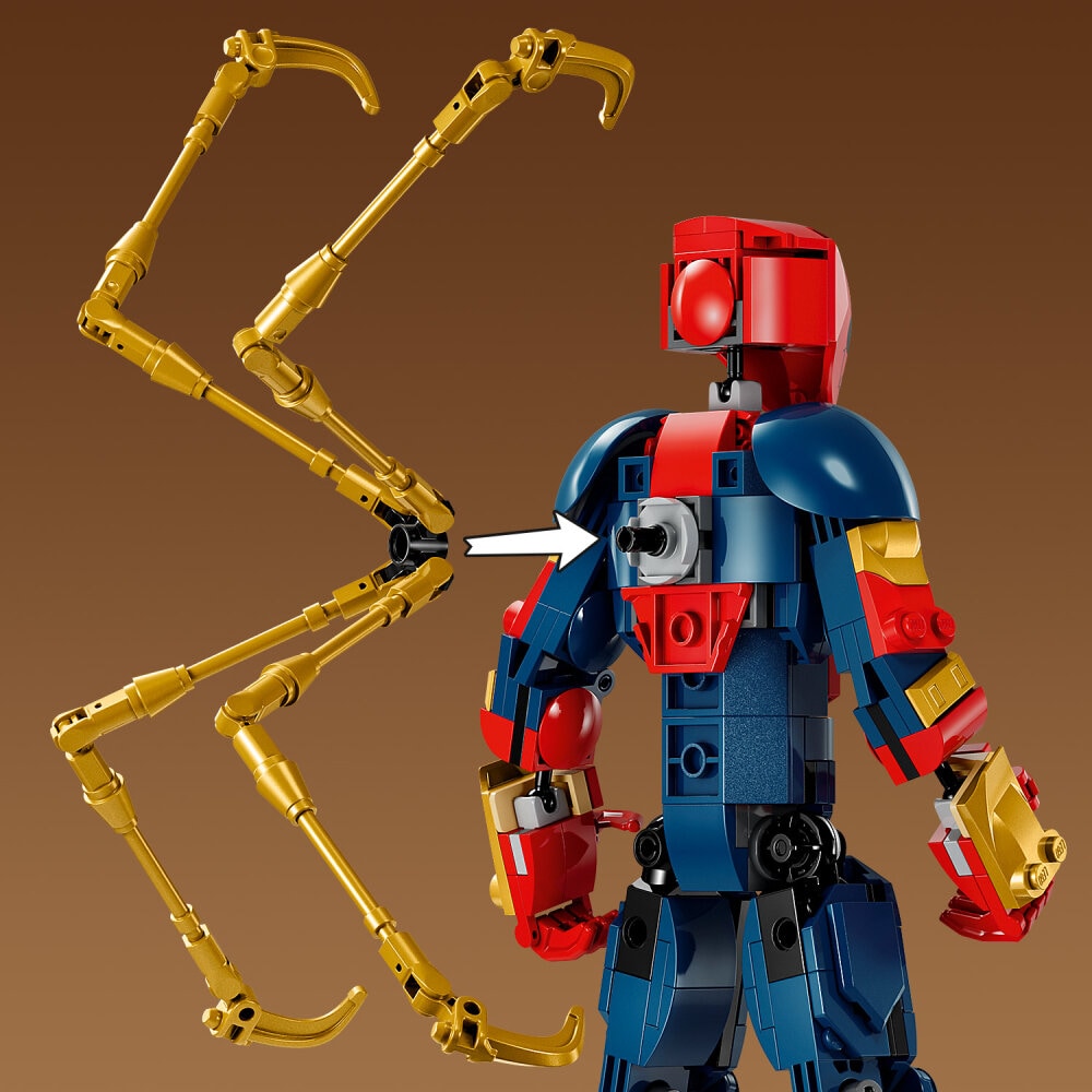 LEGO Marvel - Byggefigur av Iron Spider-Man 8+