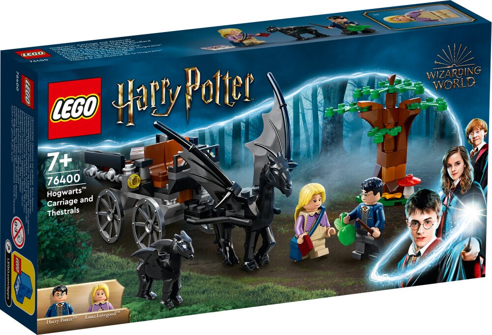 LEGO Harry Potter - Galtvort-vogn med dystraler 7+