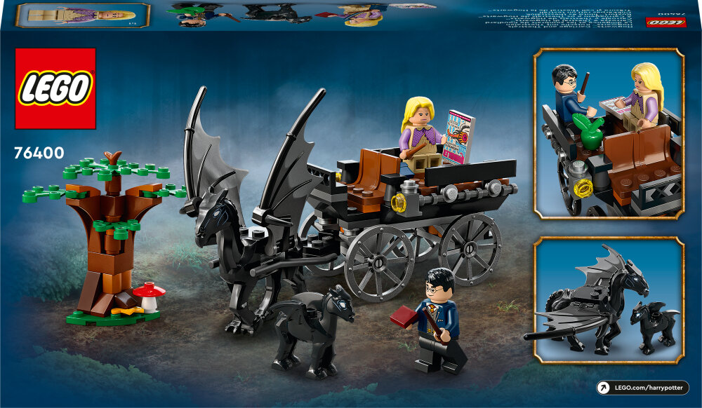 LEGO Harry Potter - Galtvort-vogn med dystraler 7+