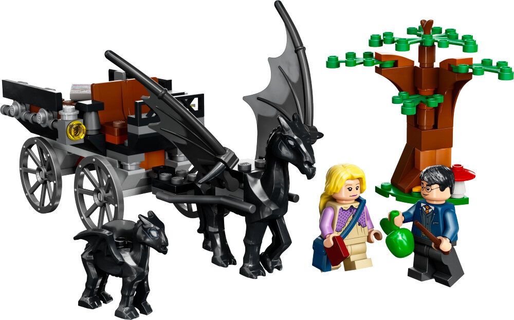 LEGO Harry Potter - Galtvort-vogn med dystraler 7+