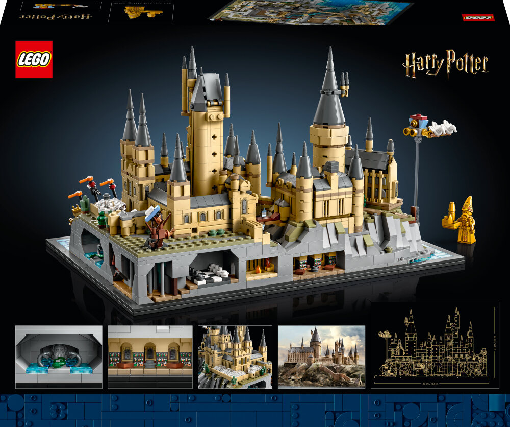 LEGO Harry Potter - Galtvortborgen med hageanlegg 18+