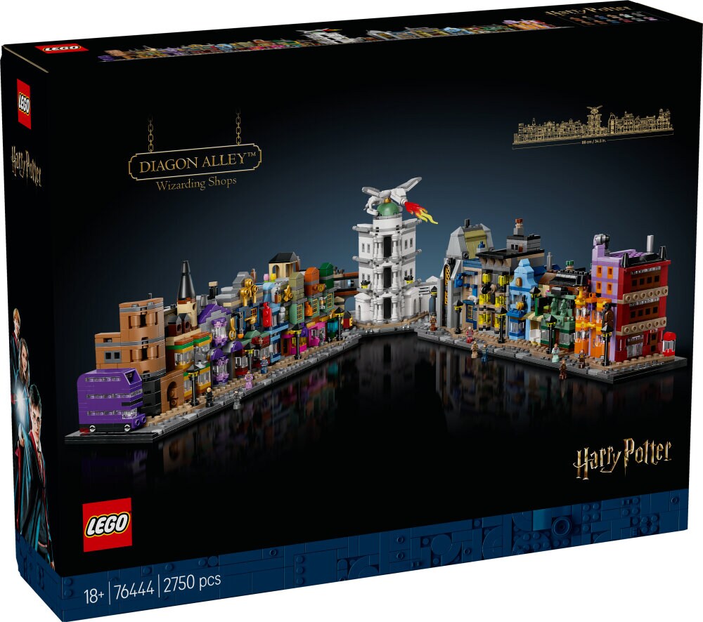 LEGO Harry Potter - Trollmannsbutikker i Diagonallmenningen 18+
