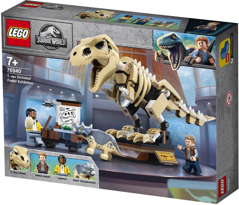LEGO Jurassic World, T. rex fossilutstilling 7+