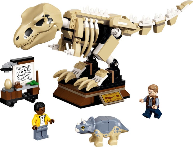 LEGO Jurassic World, T. rex fossilutstilling 7+