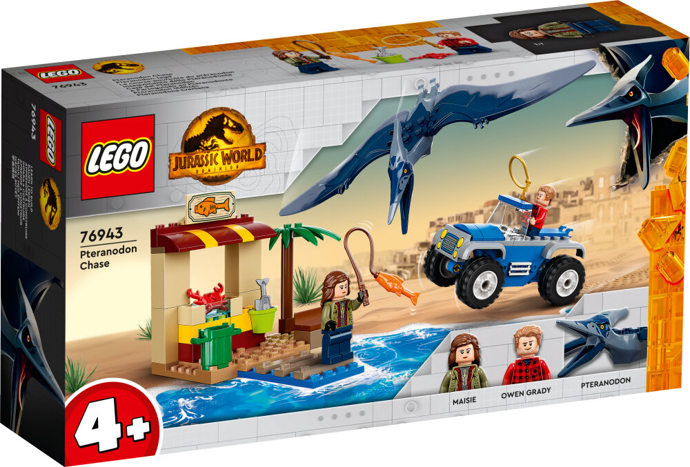 LEGO Jurassic World - Pteranodon-jakt 4+