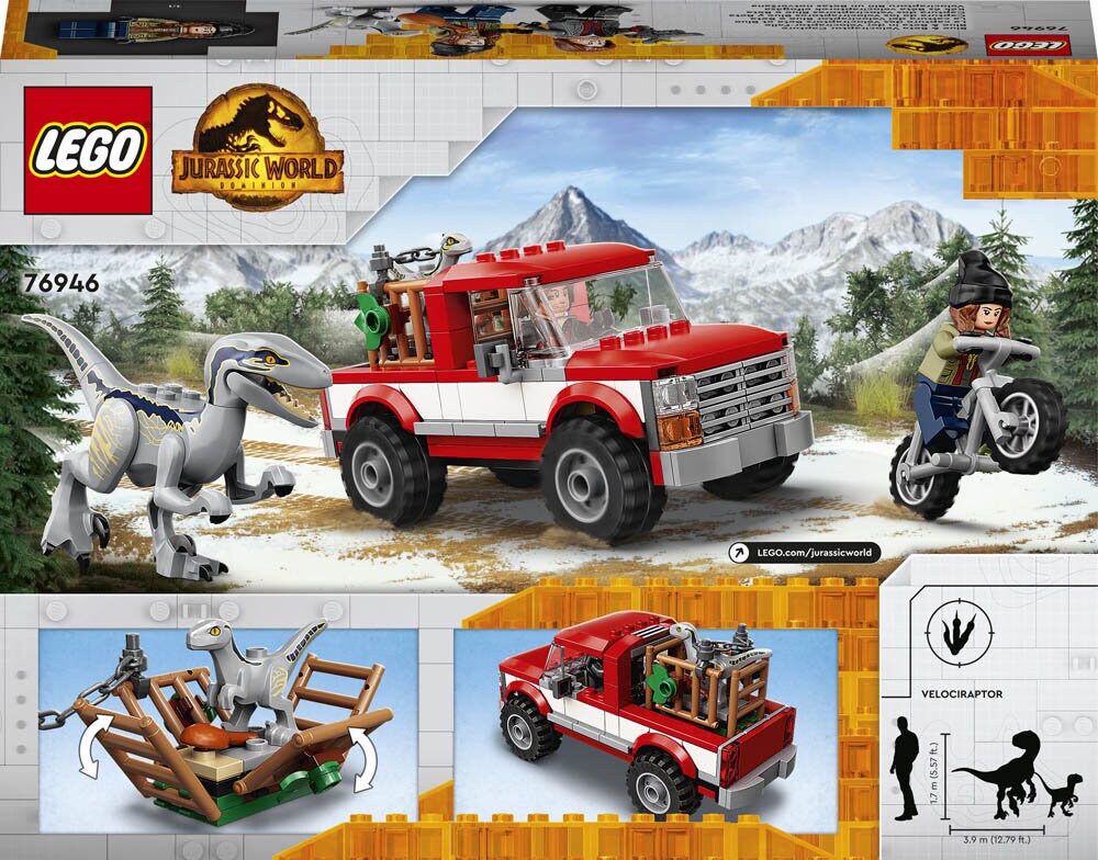 LEGO Jurassic World, Velociraptor-felle for Blue og Beta 6+