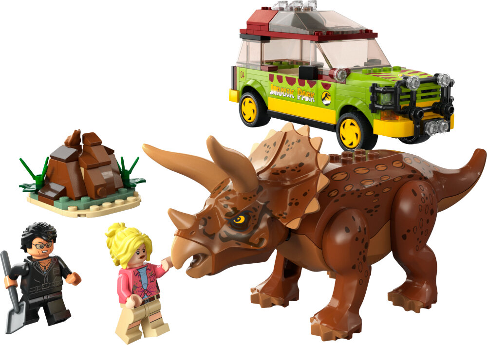 LEGO Jurassic World - Triceratops-forskning 8+