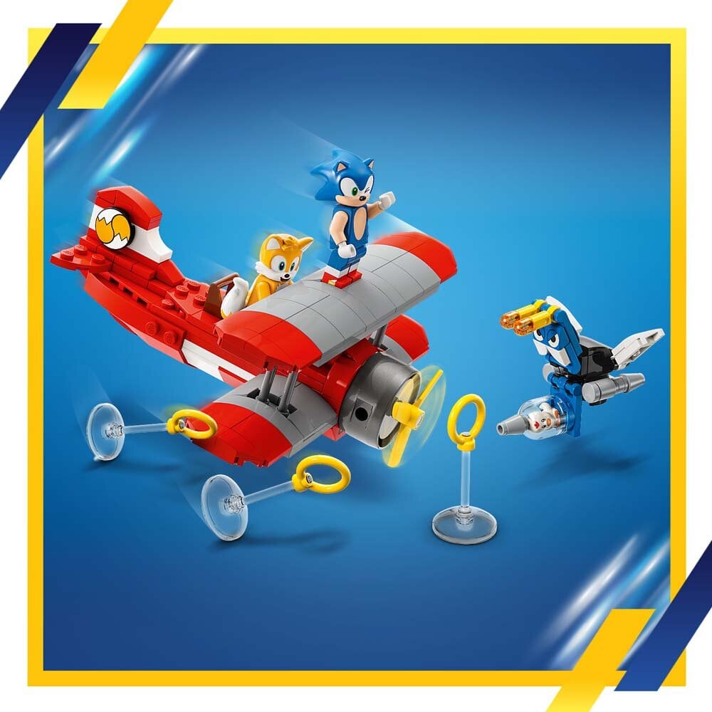 LEGO Sonic The Hedgehog - Verkstedet og tornadoflyet til Tails 6+