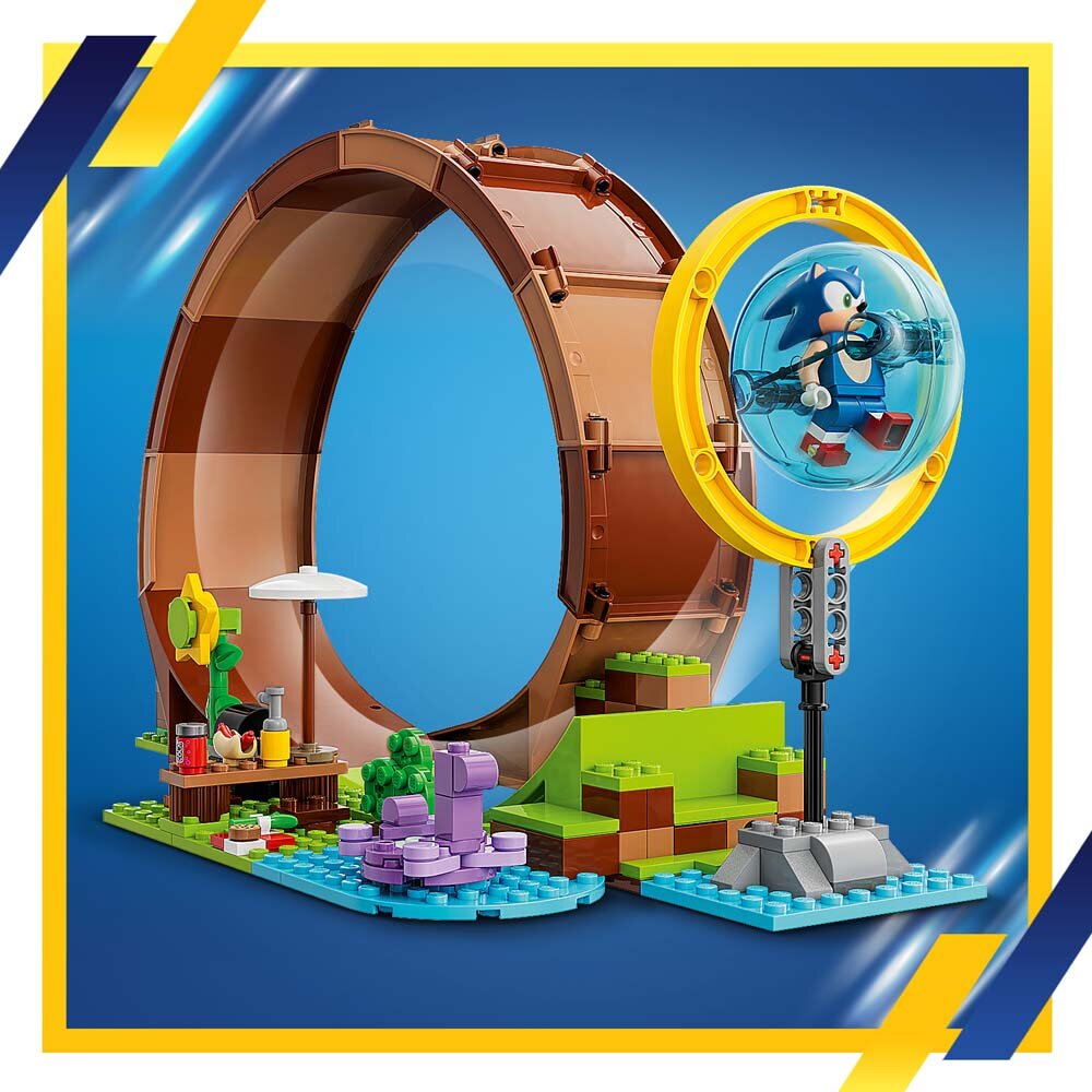 LEGO Sonic The Hedgehog - Sonic tar Green Hill Zone-looputfordringen 8+