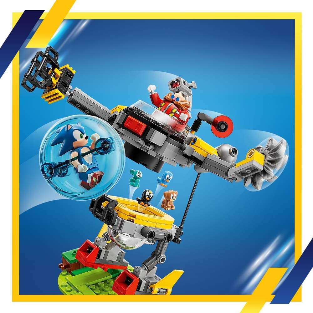 LEGO Sonic The Hedgehog - Sonic tar Green Hill Zone-looputfordringen 8+