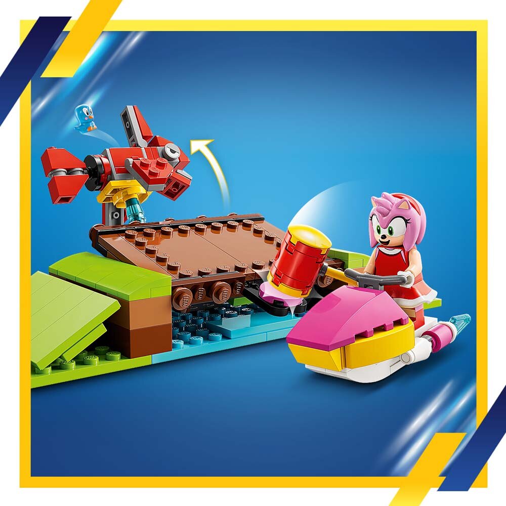 LEGO Sonic The Hedgehog - Sonic tar Green Hill Zone-looputfordringen 8+