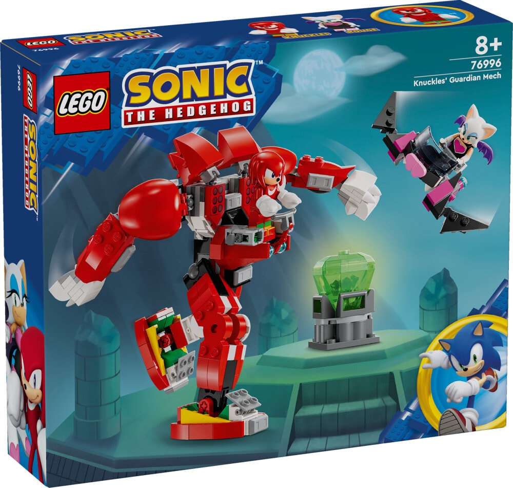 LEGO Sonic The Hedgehog - Knuckles' vokterrobot 8+