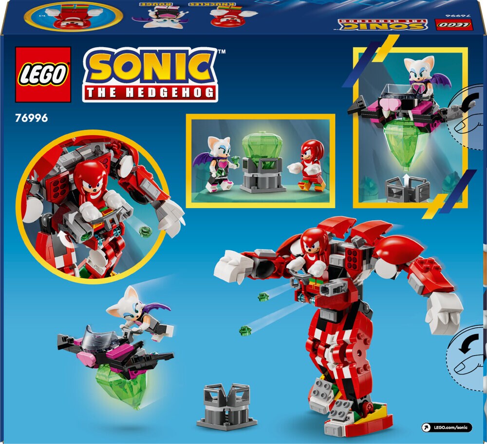 LEGO Sonic The Hedgehog - Knuckles' vokterrobot 8+