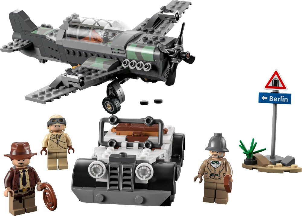 LEGO Indiana Jones - Jagerfly-oppdrag 8+