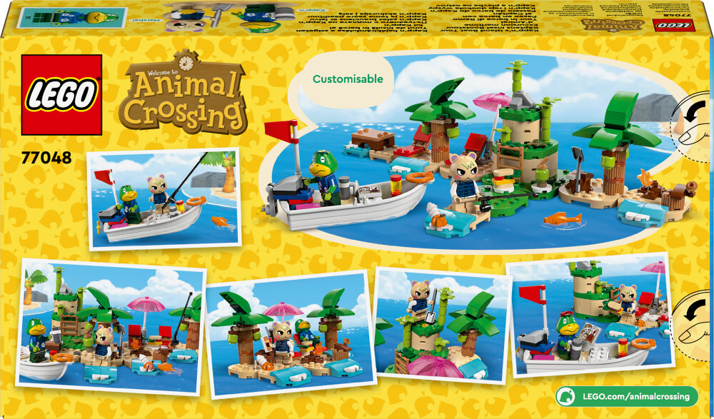 LEGO Animal Crossing - Kapp'ns øybåttur 6+