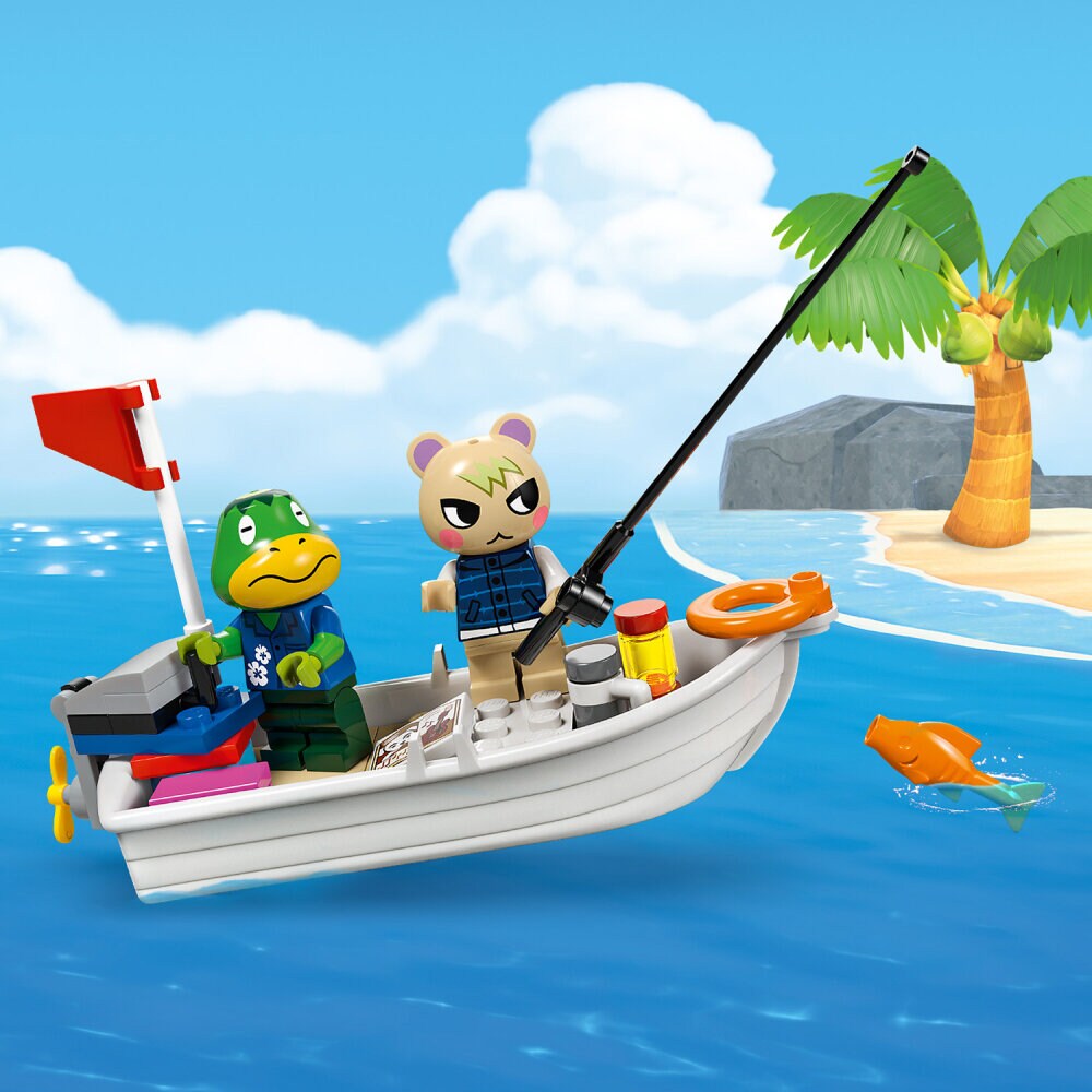 LEGO Animal Crossing - Kapp'ns øybåttur 6+