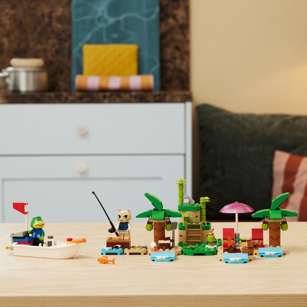 LEGO Animal Crossing - Kapp'ns øybåttur 6+