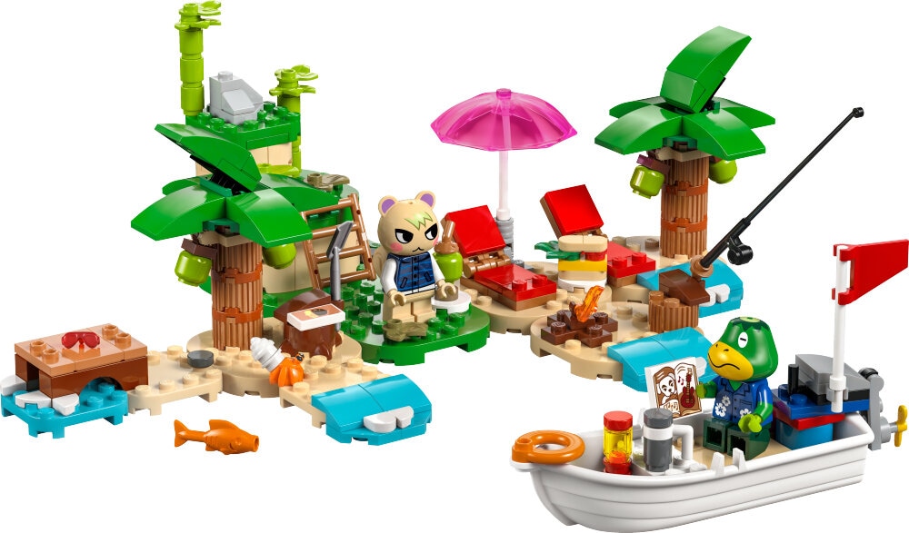 LEGO Animal Crossing - Kapp'ns øybåttur 6+