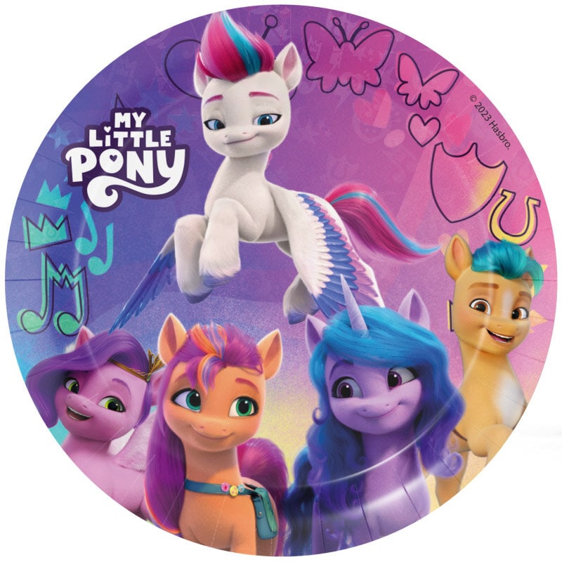 My Little Pony - Tallerkener 23 cm, 8 stk.