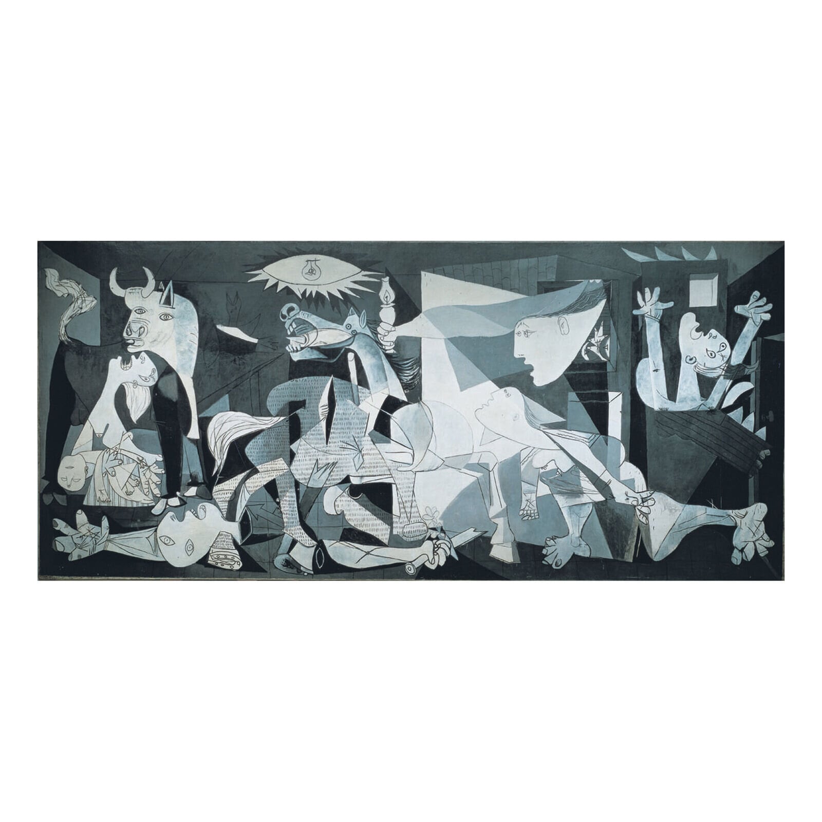 Educa Panorama Puslespill, Guernica - Pablo Picasso 3000 brikker