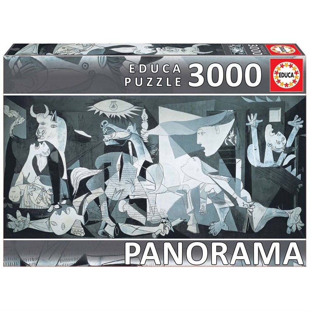 Educa Panorama Puslespill, Guernica - Pablo Picasso 3000 brikker