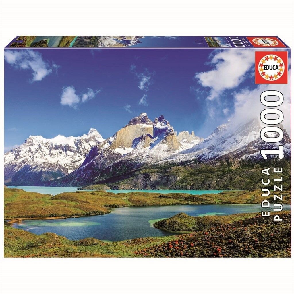 Educa Puslespill - Torres Del Paine, Patagonia 1000 brikker