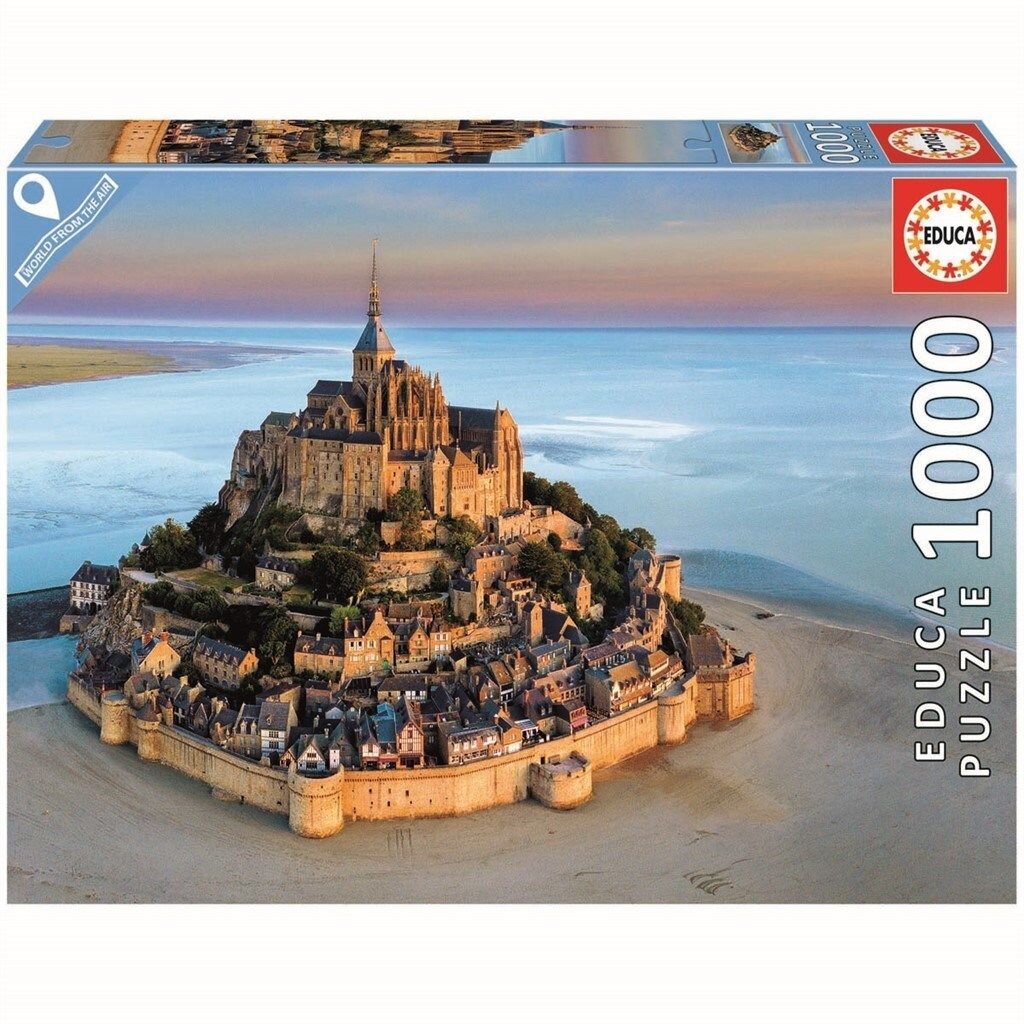 Educa Puslespill, Mont Saint Michel 1000 brikker