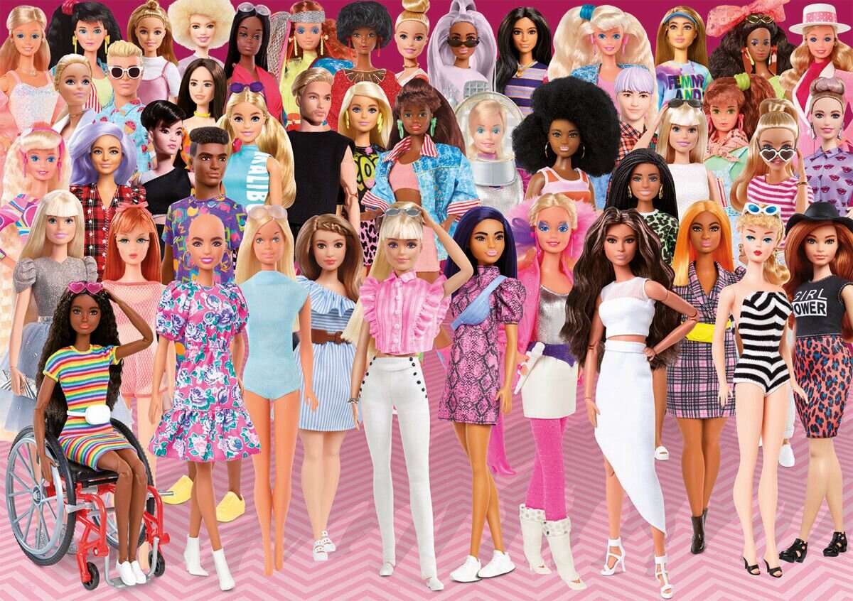 Educa Puslespill - Barbie Fashion 1000 brikker