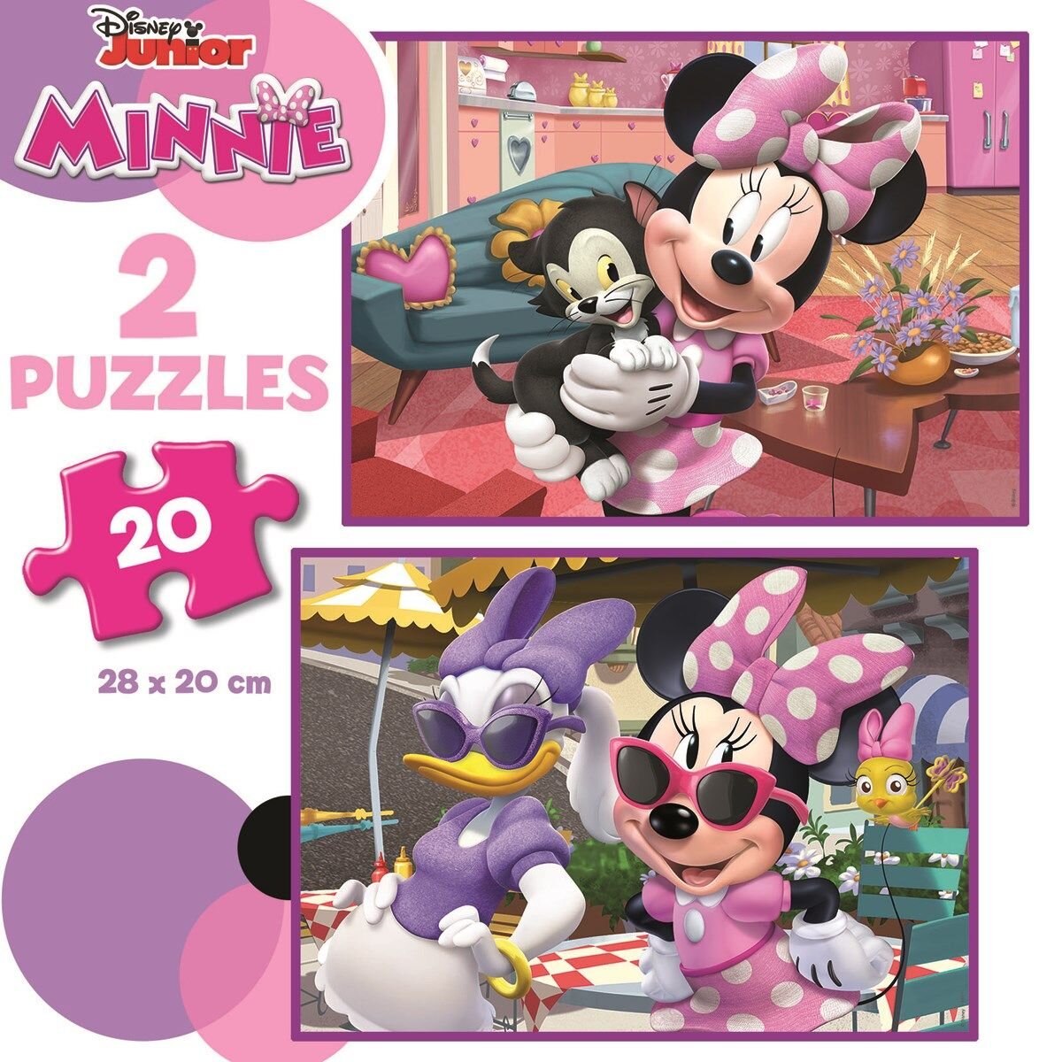 Educa Puslespill - Minnie Mouse 2x20 brikker