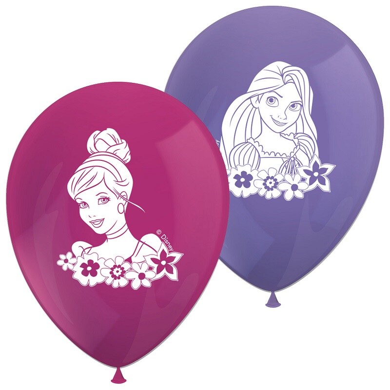 Disney Prinsesser - Ballonger 8 stk.