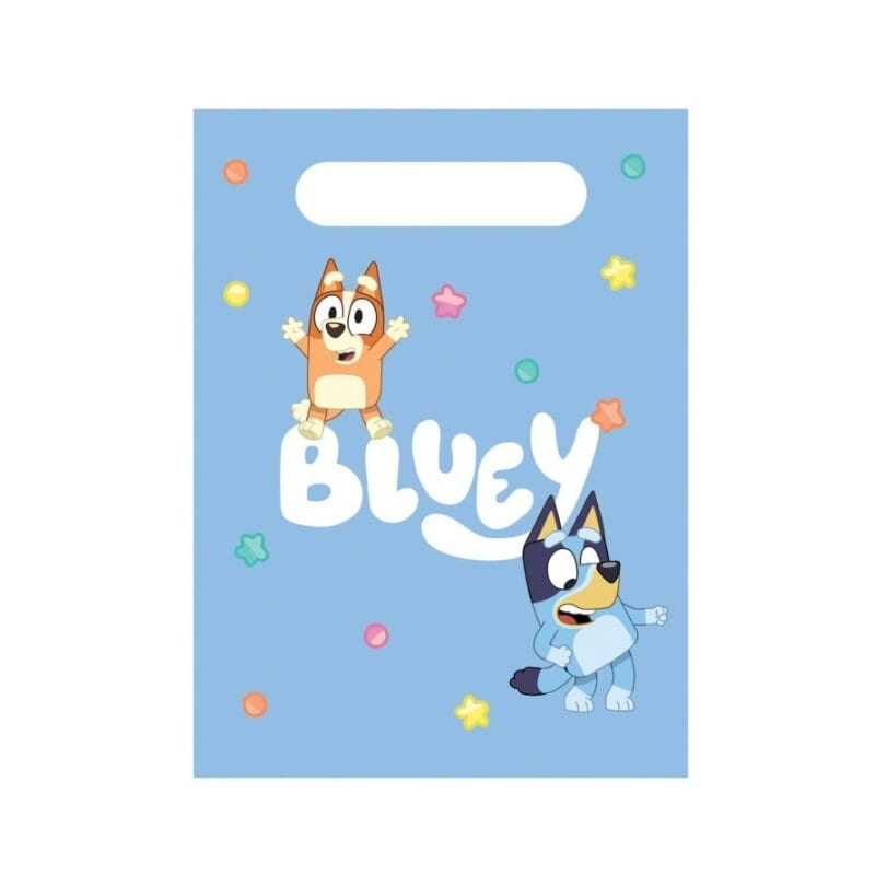 Bluey Godteposer av papir 8 stk.