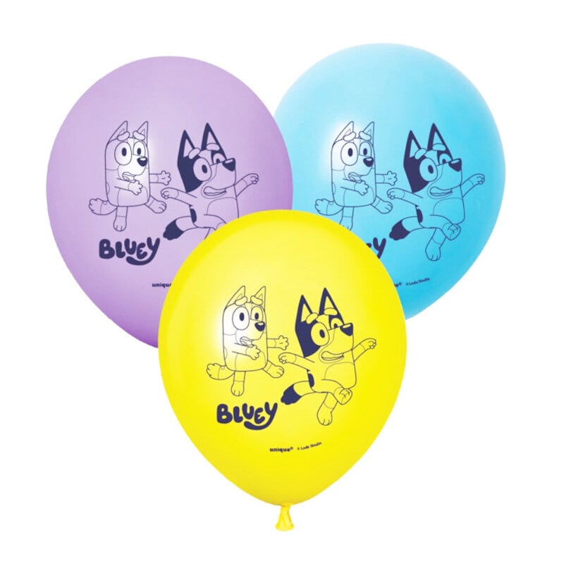 Bluey Party Ballonger 6 stk.