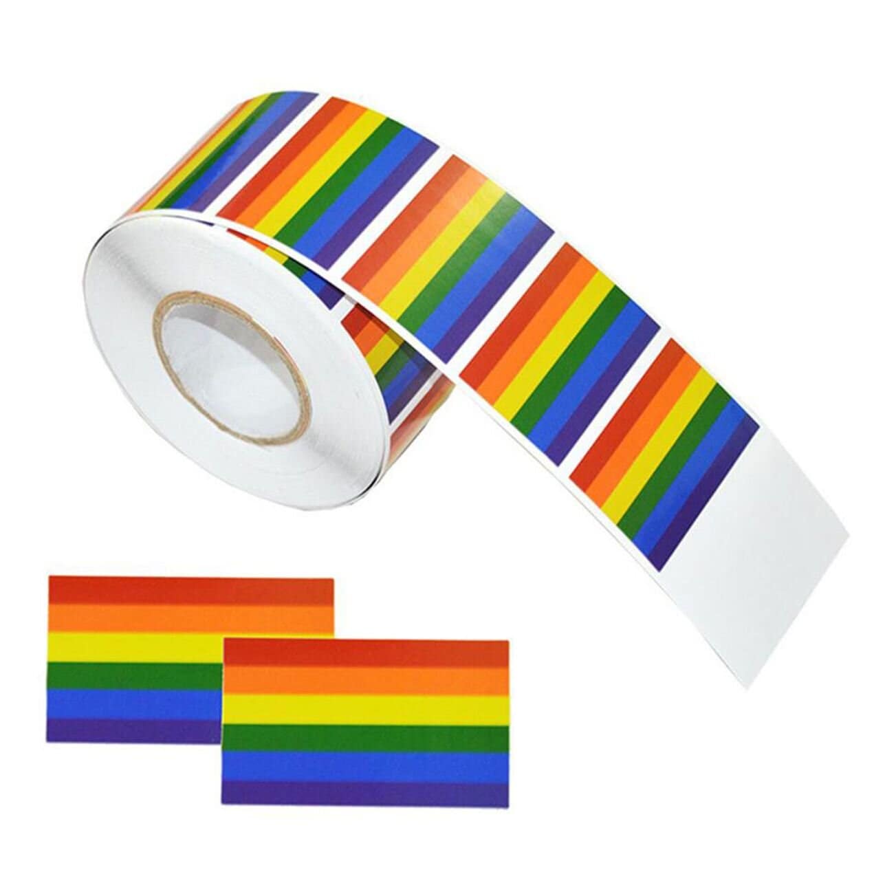 Stickers Prideflagg 500 stk.