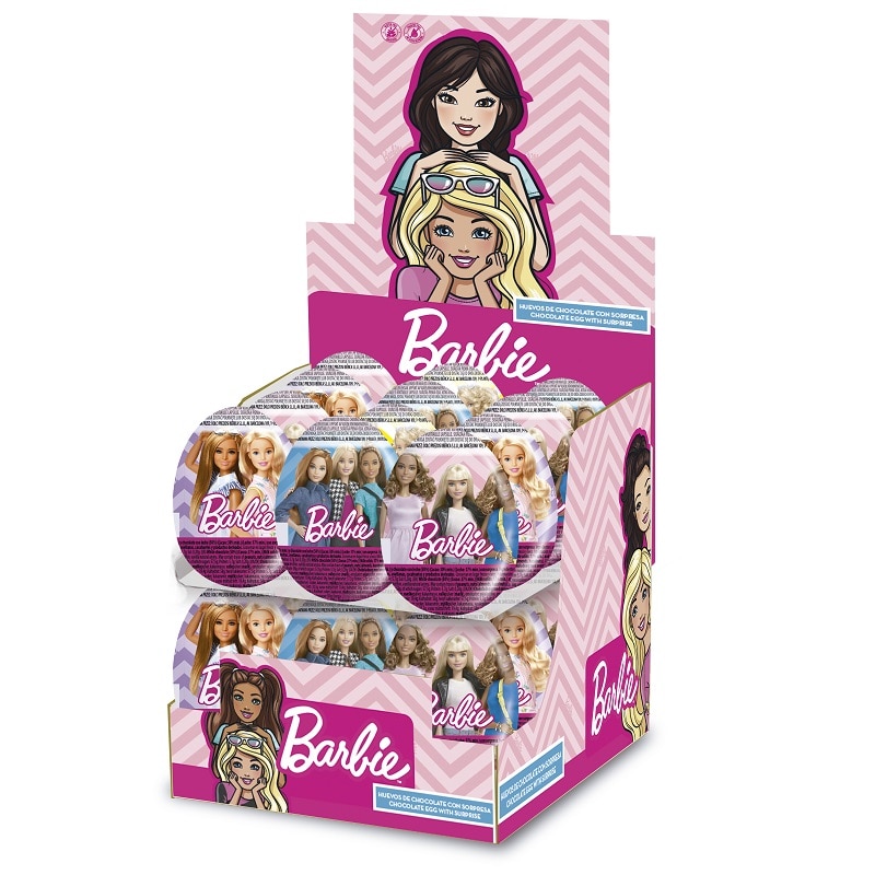 Barbie - Sjokoladeegg med overraskelse