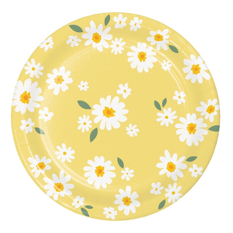 Sweet Daisy - Tallerkener 8 stk.