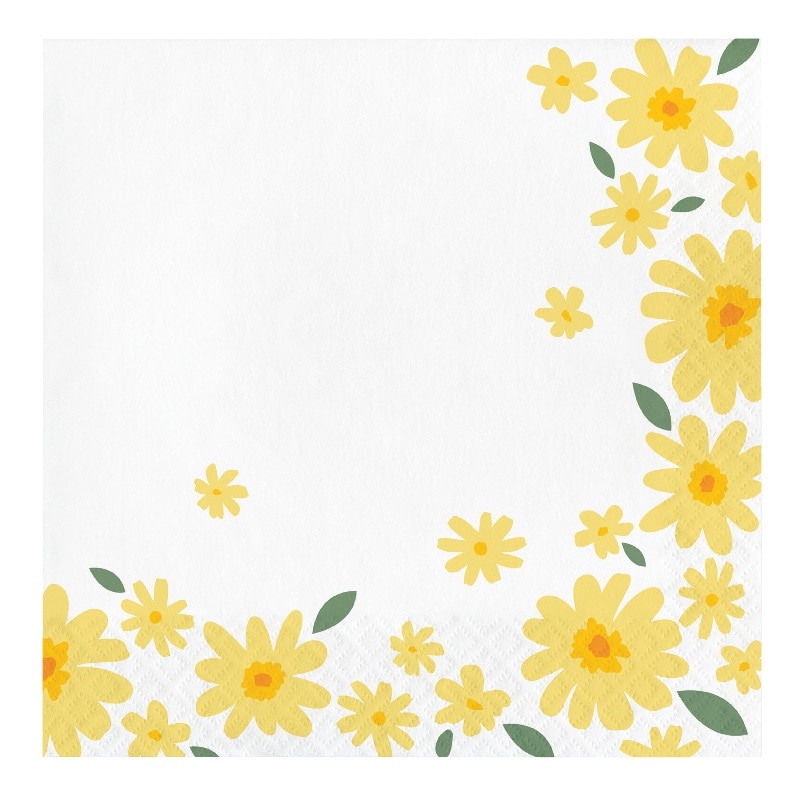 Sweet Daisy - Servietter 16 stk.